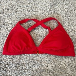 Red Bikini Top NWOT